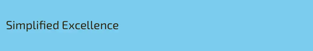 Simplified Excellence